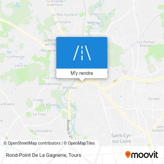 Rond-Point De La Gagnerie plan