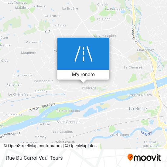 Rue Du Carroi Vau plan