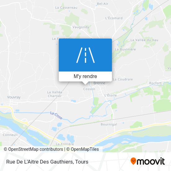 Rue De L'Aitre Des Gauthiers plan