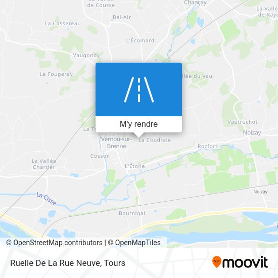 Ruelle De La Rue Neuve plan