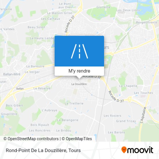 Rond-Point De La Douzillère plan