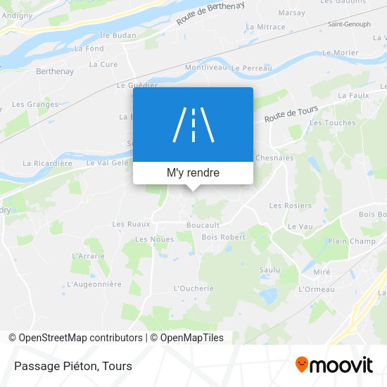 Passage Piéton plan