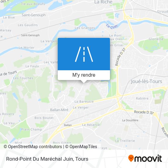 Rond-Point Du Maréchal Juin plan