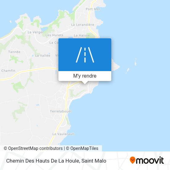 Chemin Des Hauts De La Houle plan