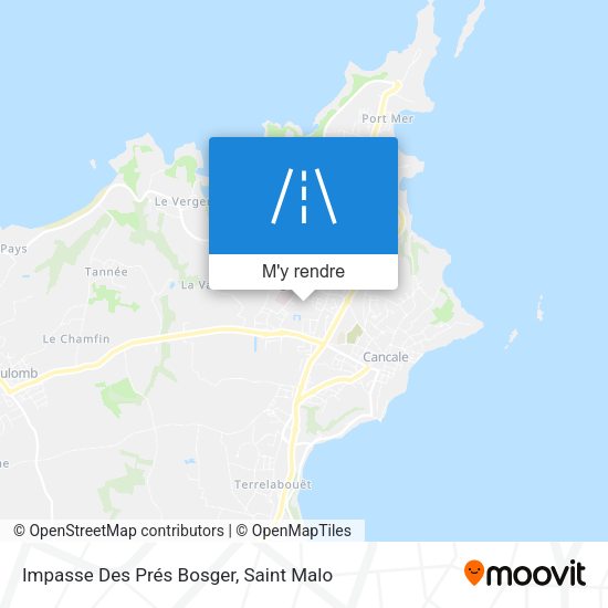 Impasse Des Prés Bosger plan