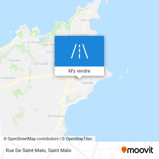 Rue De Saint-Malo plan