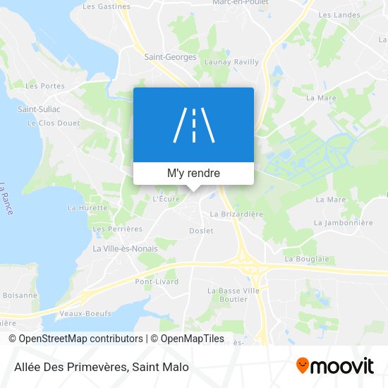 Allée Des Primevères plan