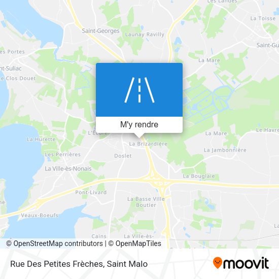 Rue Des Petites Frèches plan