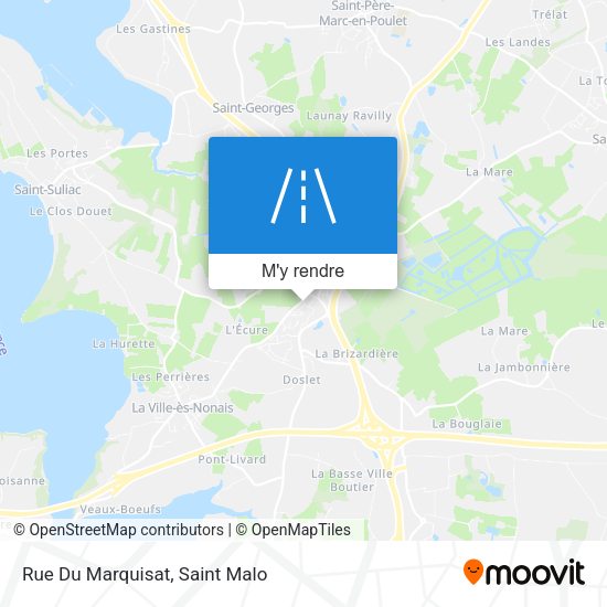 Rue Du Marquisat plan