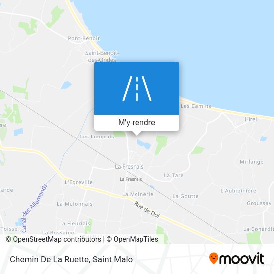 Chemin De La Ruette plan