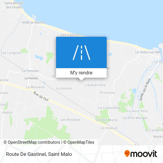 Route De Gastinel plan