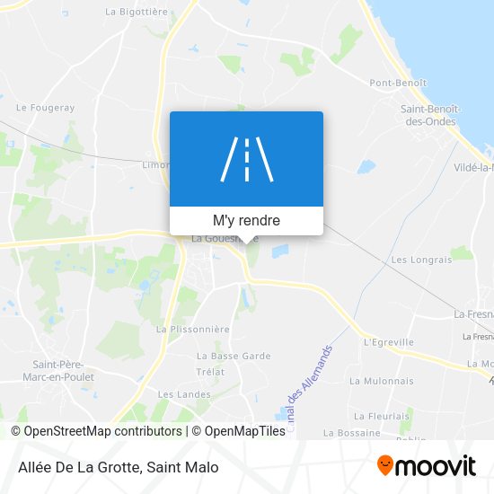 Allée De La Grotte plan