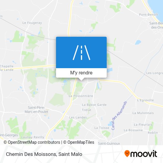 Chemin Des Moissons plan