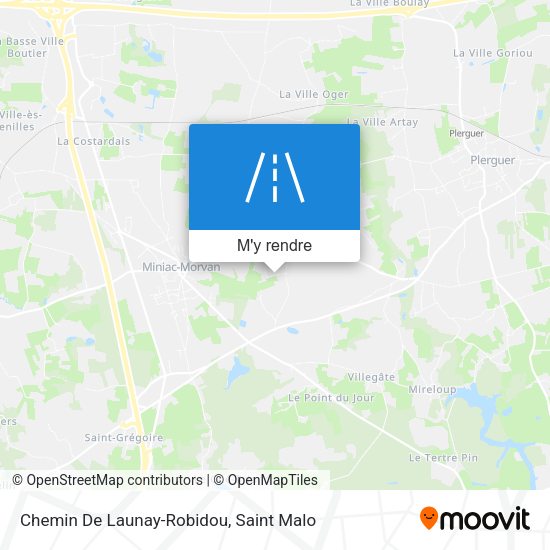 Chemin De Launay-Robidou plan