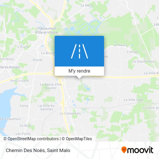 Chemin Des Noës plan
