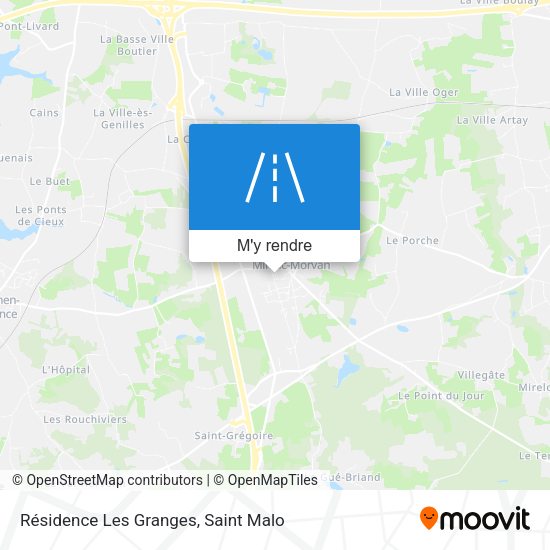 Résidence Les Granges plan