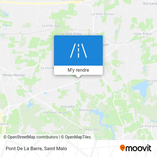 Pont De La Barre plan