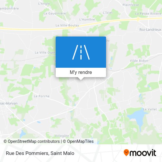 Rue Des Pommiers plan