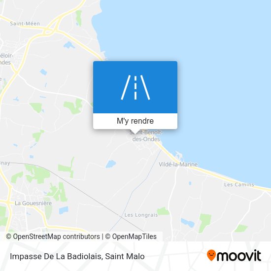 Impasse De La Badiolais plan