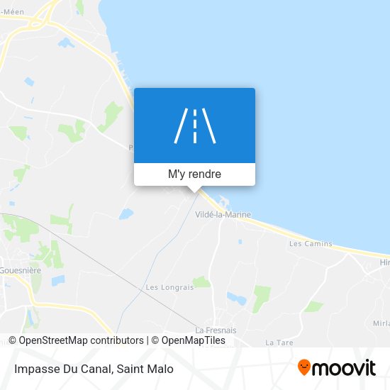Impasse Du Canal plan