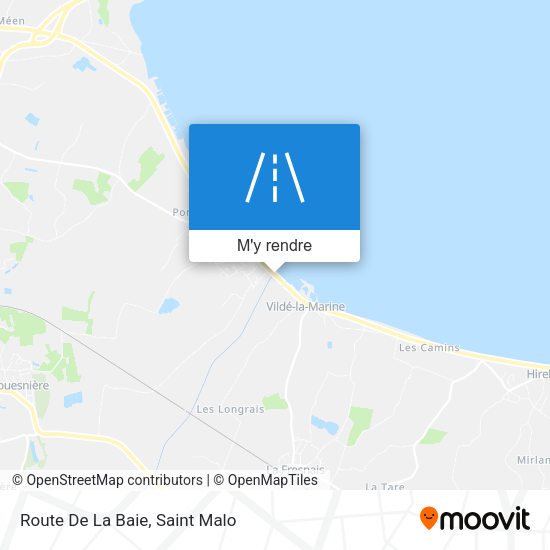 Route De La Baie plan