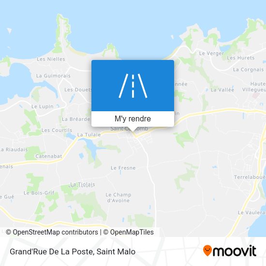Grand'Rue De La Poste plan