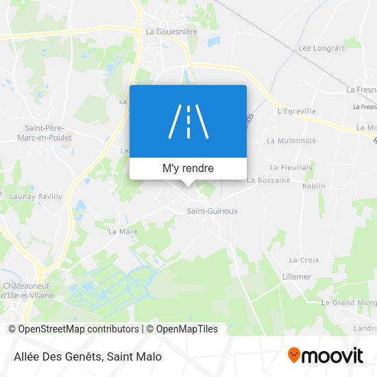 Allée Des Genêts plan