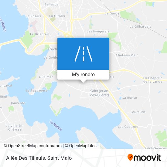 Allée Des Tilleuls plan