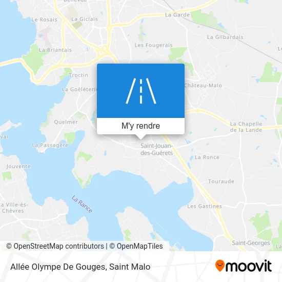 Allée Olympe De Gouges plan