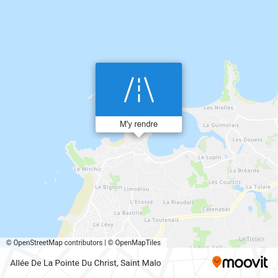 Allée De La Pointe Du Christ plan