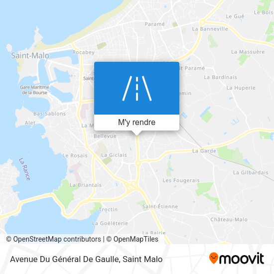 Avenue Du Général De Gaulle plan
