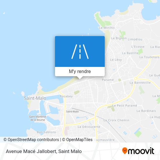 Avenue Macé Jallobert plan
