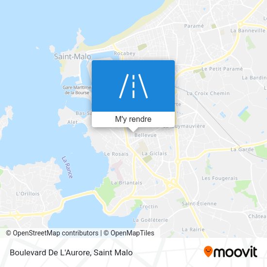 Boulevard De L'Aurore plan