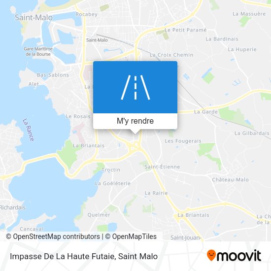 Impasse De La Haute Futaie plan
