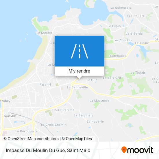 Impasse Du Moulin Du Gué plan