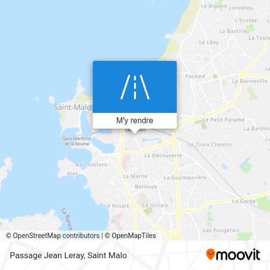 Passage Jean Leray plan