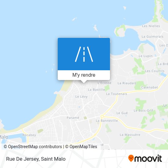 Rue De Jersey plan