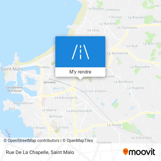 Rue De La Chapelle plan