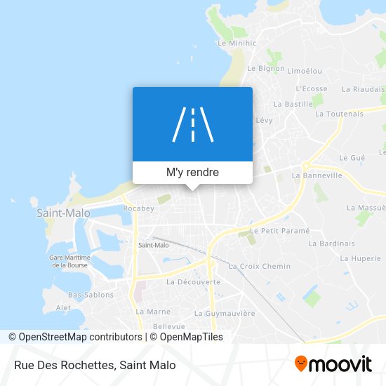 Rue Des Rochettes plan