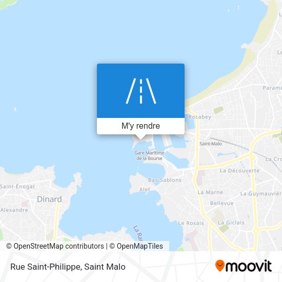 Rue Saint-Philippe plan