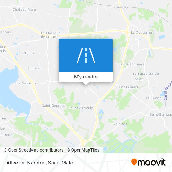 Allée Du Nandrin plan