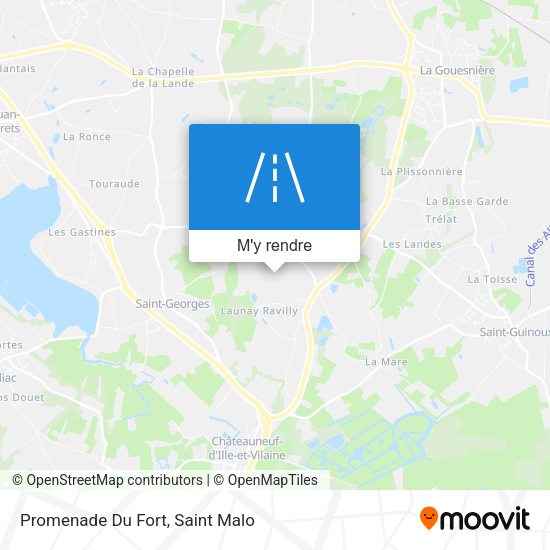 Promenade Du Fort plan