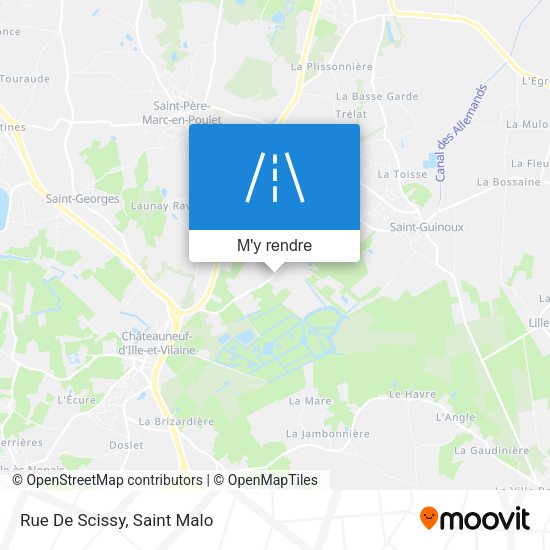Rue De Scissy plan