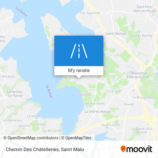Chemin Des Châtelleries plan
