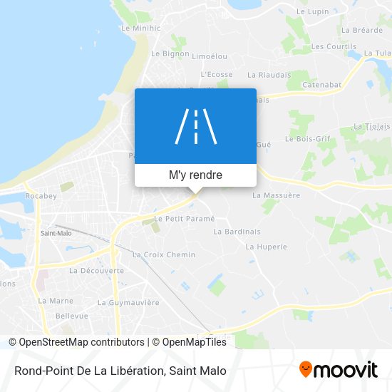Rond-Point De La Libération plan