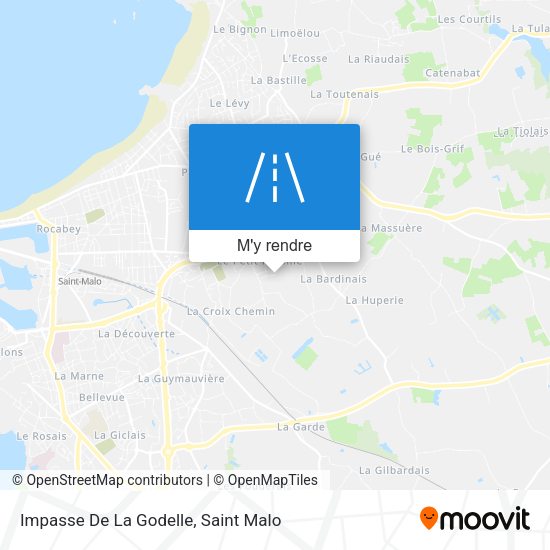 Impasse De La Godelle plan