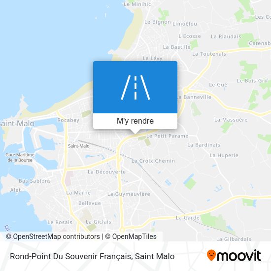 Rond-Point Du Souvenir Français plan