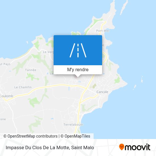 Impasse Du Clos De La Motte plan