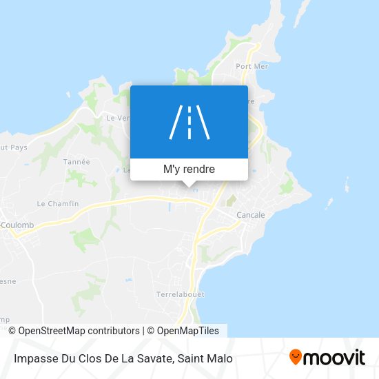 Impasse Du Clos De La Savate plan