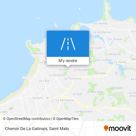 Chemin De La Gatinais plan